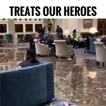 This is how Trump treats our HEROS