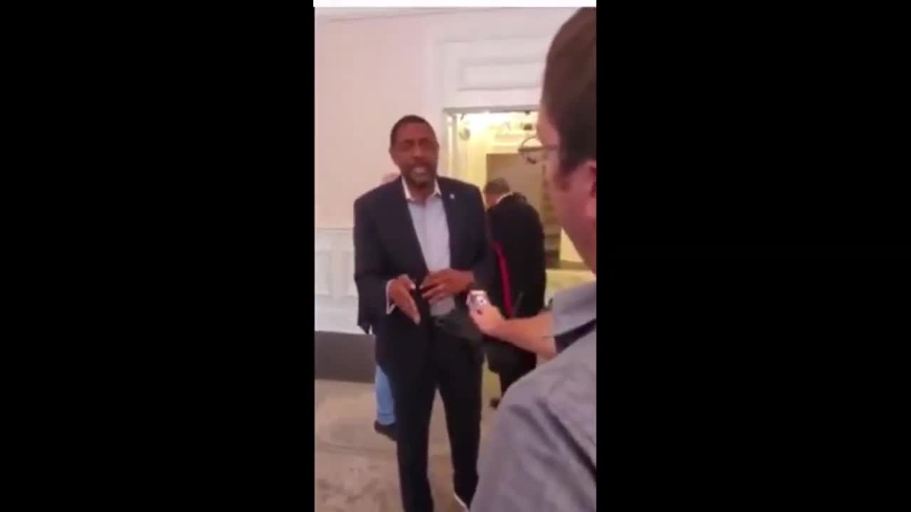 Vernon Jones Tells CNN Reporter "CNN Is About Controlling Negroes"