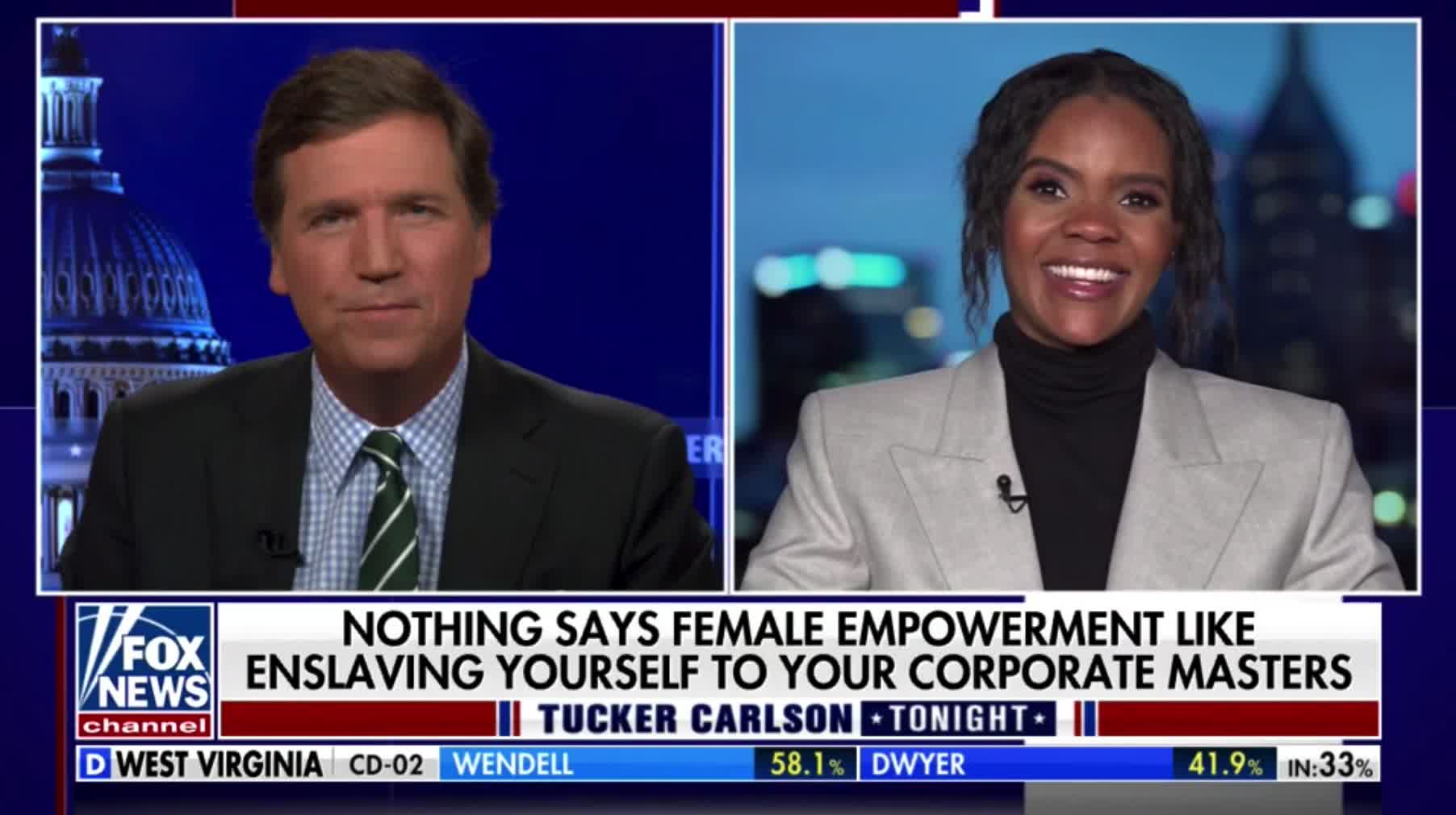 Candace Owens talks about left's reaction to the possible overturning of Roe v. Wade