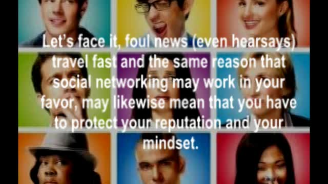 GleePositive video to boost your personality.