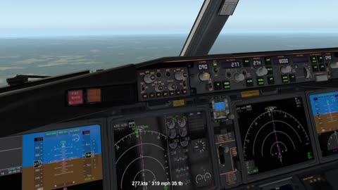 the Zibo Boeing 737-10MAX - Xplane 11.55 - More ILS testing on KATL