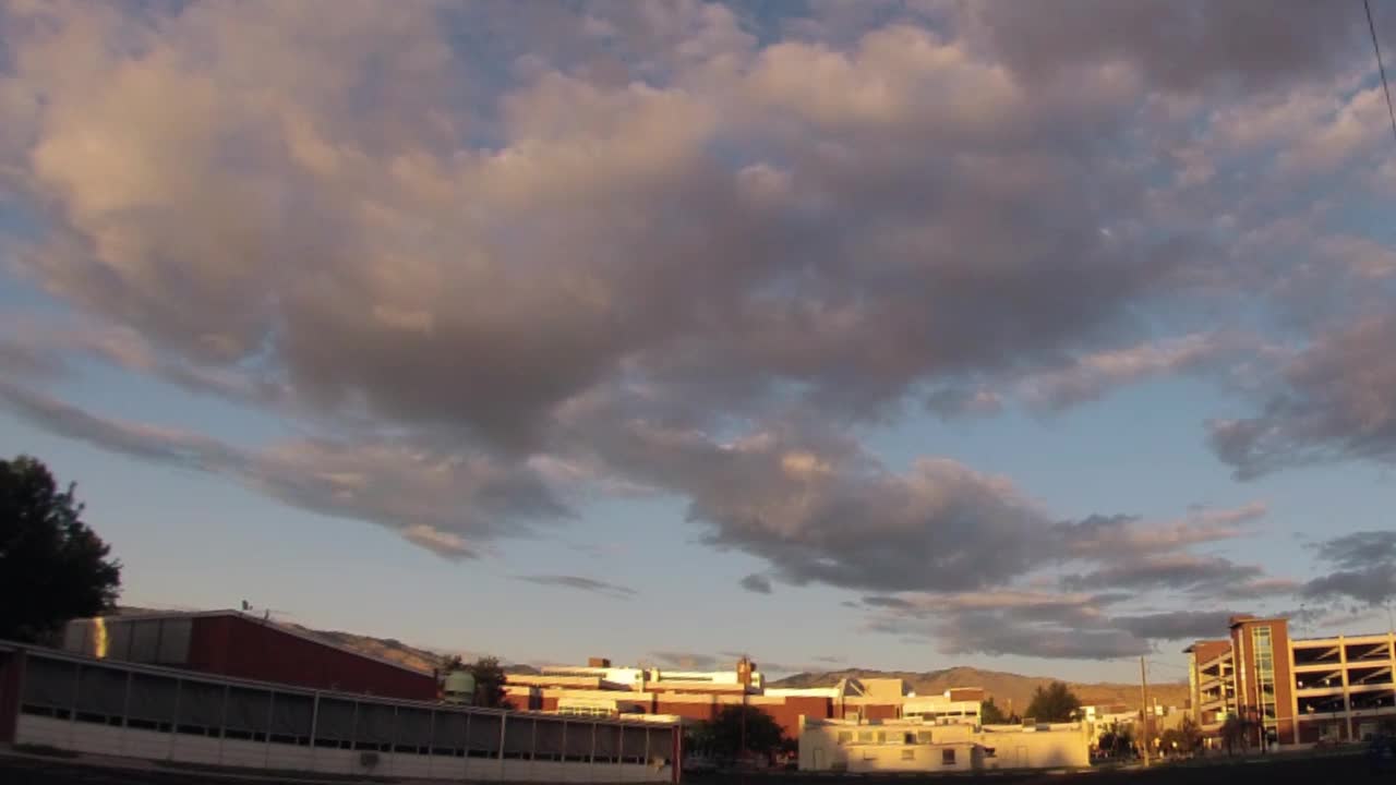 Sky over Boise State University