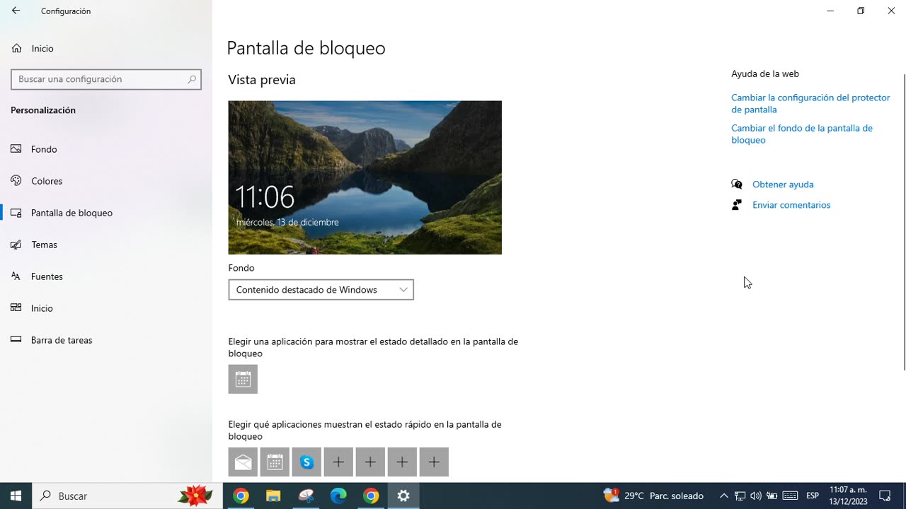 AJUSTAR FONDO DE PANTALLA WINDOWS