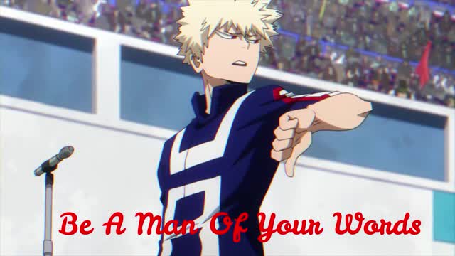 Anime Sigma Rule Bakugo