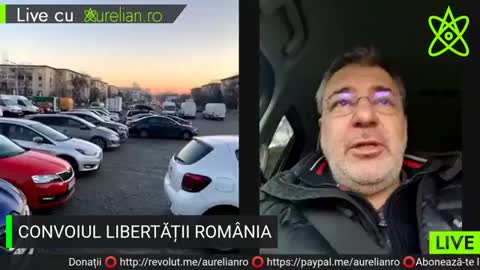 A început CONVOIUL ROMÂNESC PENTRU LIBERTATE