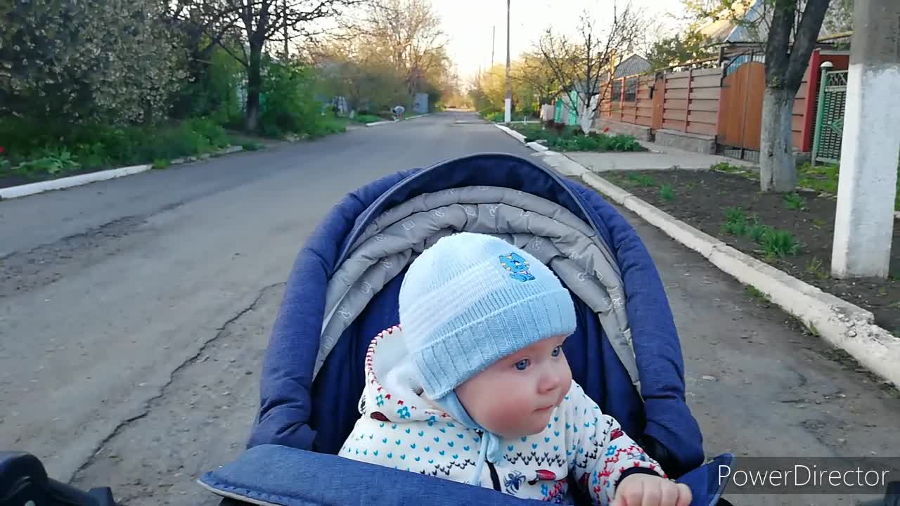 My walk with my son, a very gentle video