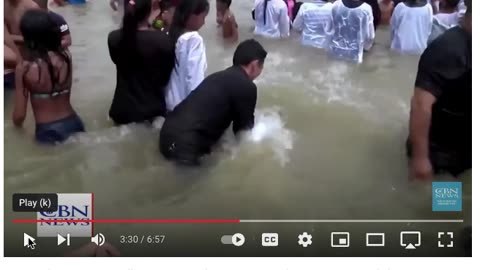 Baptisms in the Amazon - Praise Jesus !