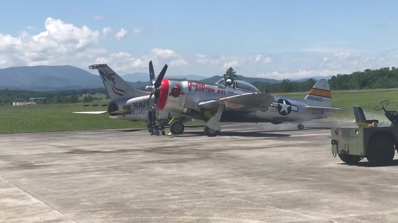 P-47 “Hun Hunter” Startup