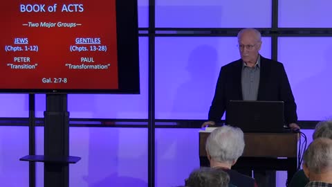 Pt 3 - The Living Word - The Book of Acts with Dr. Dan Hayden