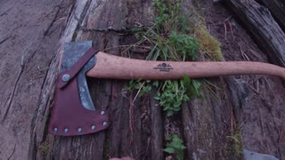 Gransfors Bruks Scandinavian Forest Axe - Bucking, Felling, Camp Tasks and First Impressions