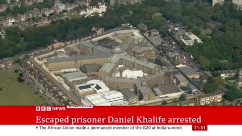 Missing prisoners Daniel Khalifa arrested by 🚔🚓_BBC NEWs