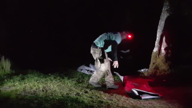 Using a tarp as a footprint. For the Cloudpeak 2