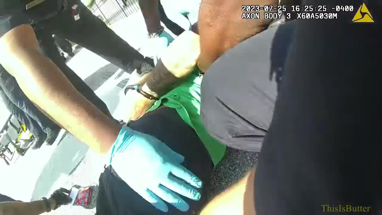 Bodycam shows Baltimore medic warning against restraining Trea Ellinger facedown before his death