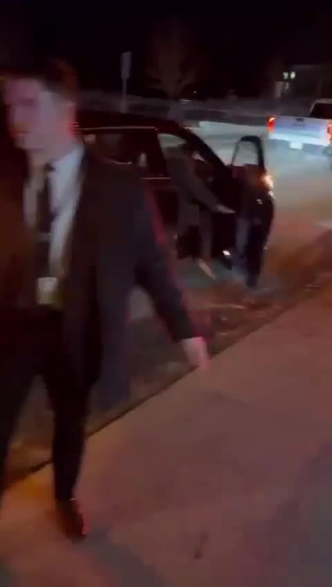 Trudeau Greeted By Pro-Palestinian Protesters