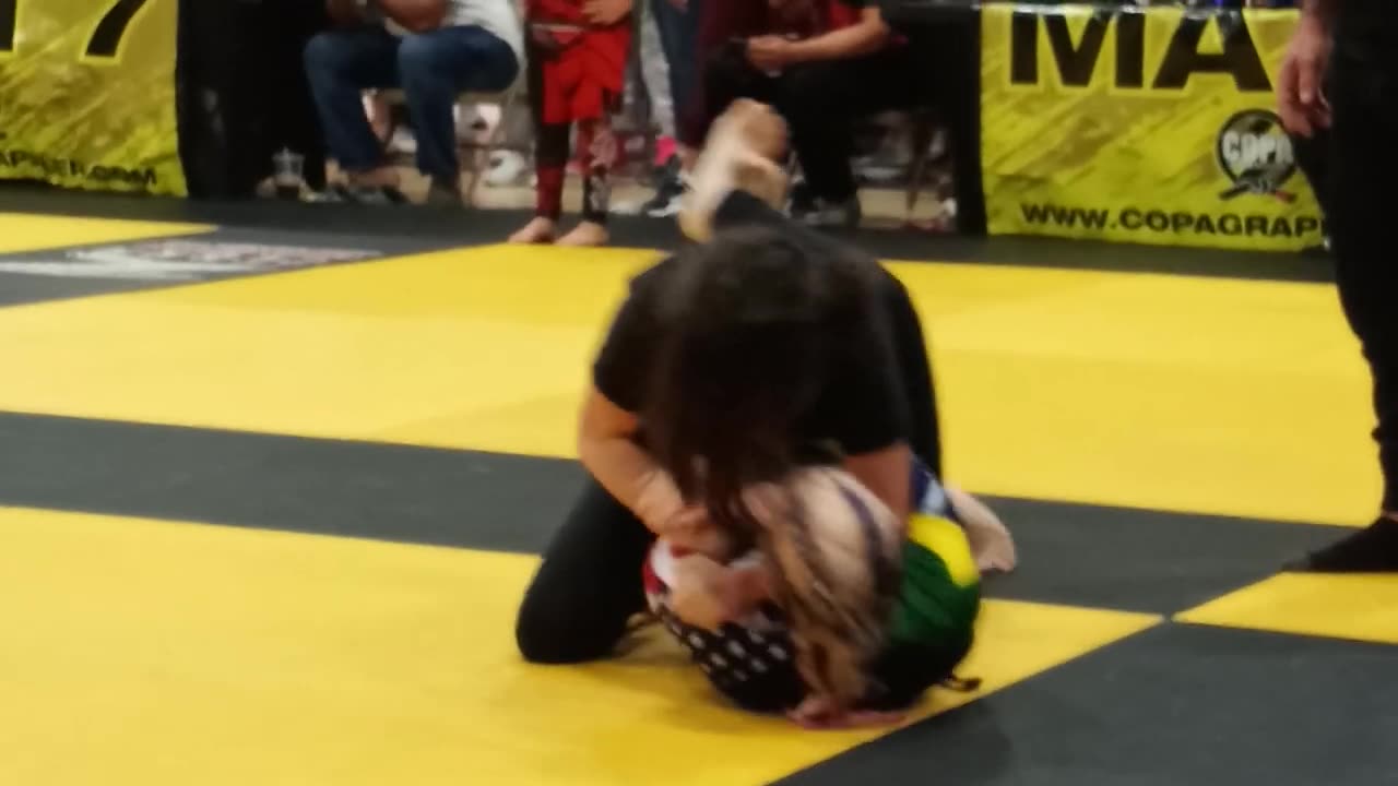 Girl Grapples Girl