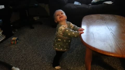 Haley Dancing for the 1st time