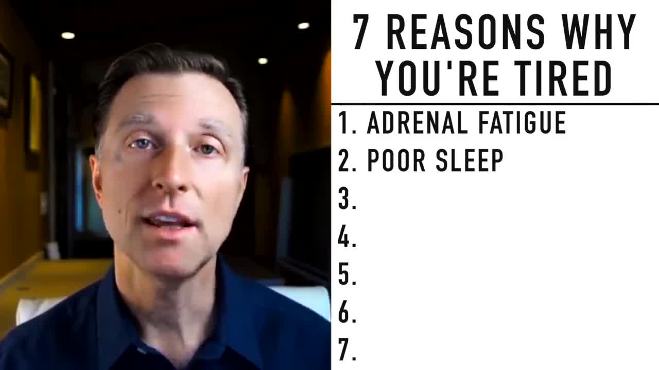 DrBerg-Why You Are Always Tired-The REAL Reasons