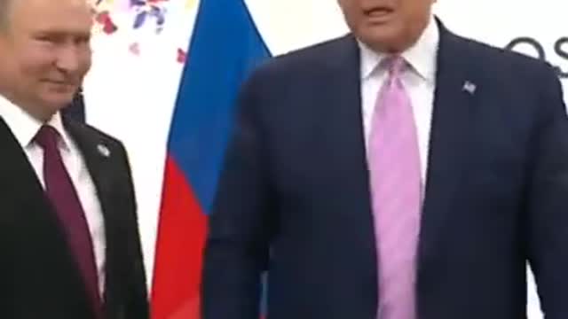 Putin Gets A BIG SURPRISE When He Shakes Trump's Hand