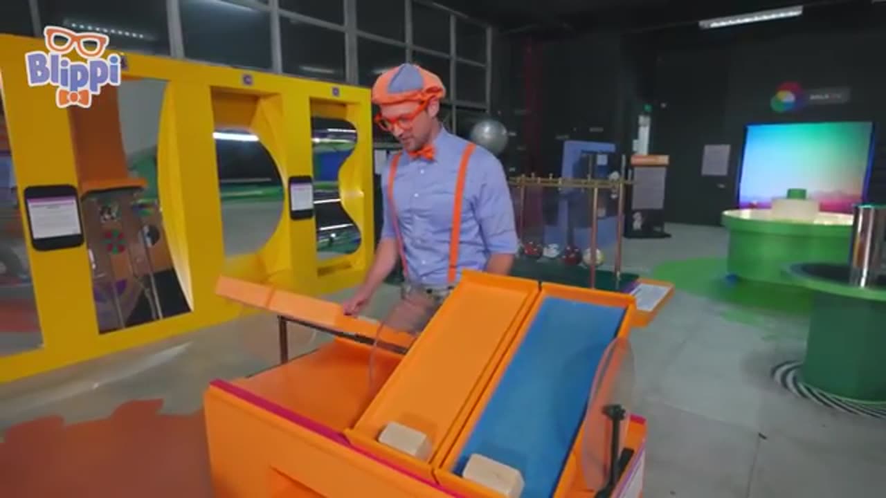 Fun Trip to the Science Museum of Imagination with Blippi! Educational Videos for Kids.mp4