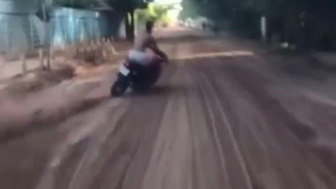 And Brian from the country, has the touch of the motorcycle