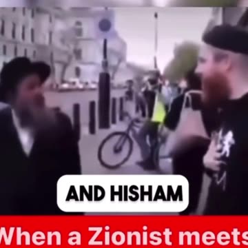 JEWISH MAN DESTROYS ZIONIST IN 23 SECONDS