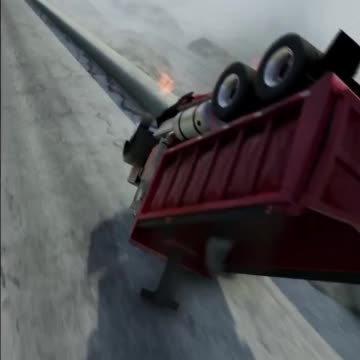 Old car VS 10 Ton Truck #reels