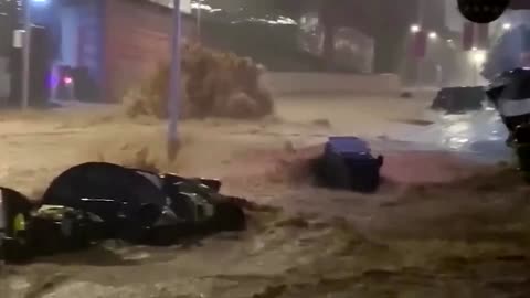 Typhoon Haikui causes chaos in China's Fujian