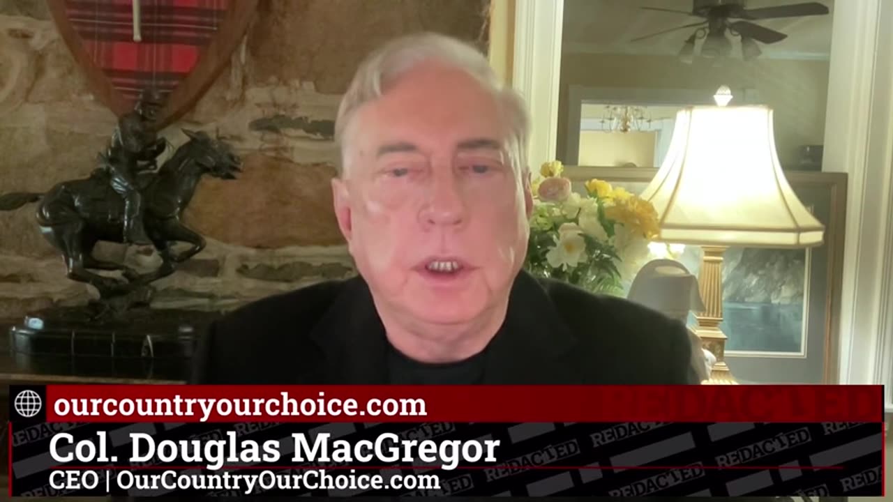 'Israel is DESTROYING itself and millions will die' Col. Douglas Macgregor - Redacted News