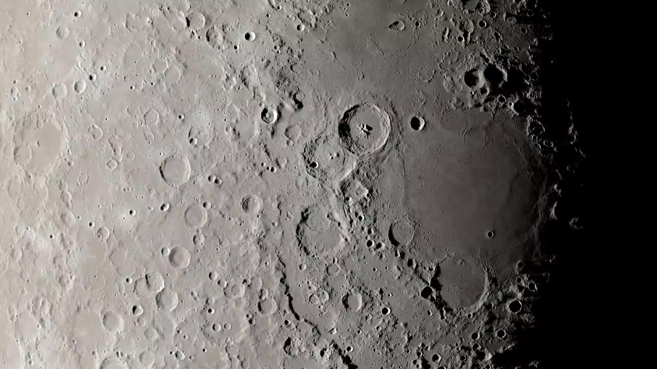 Clair de Lune 4K Version - Moon Images from NASA's Lunar Reconnaissance Orbiter