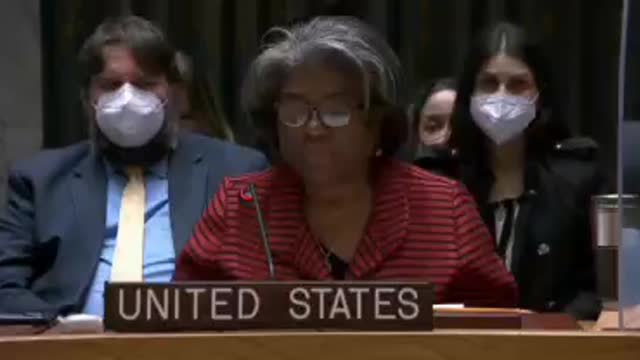 She just said that the United States was working with the research facilities "proudly"!?!?