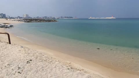 Jumunjin Beach in Korea