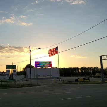 Sunset With Old Glory