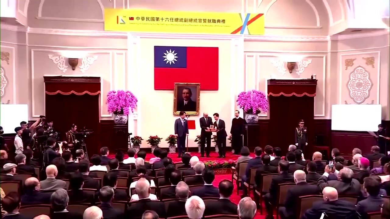 Taiwan's new president sworn in amid China tensions