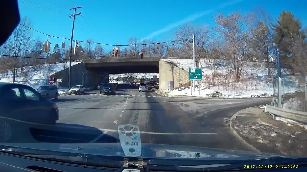 A bunch of people running very red light