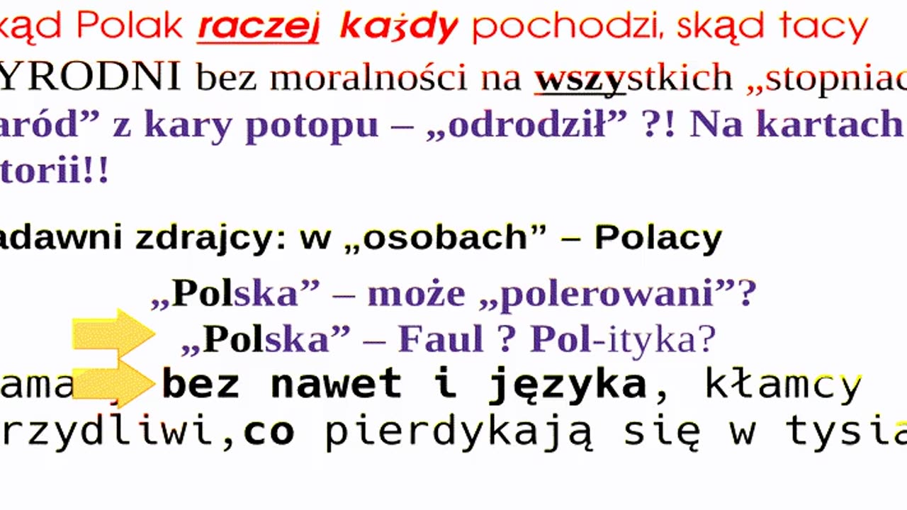 PATOPOWIELACZE chamy przekłamane! Dobro niby tak RZADKO? Świńczyki w•kaźni•że•nawet nie•mają•JAŹNI