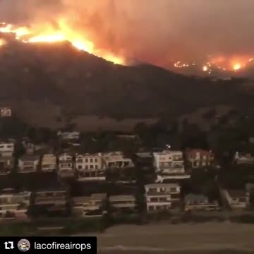 Woolsey Fire in California