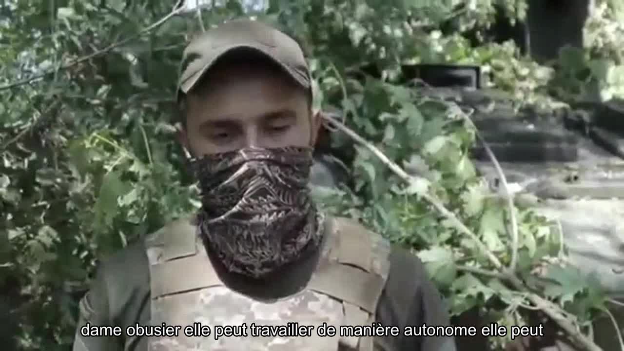 Les soldats de la ZSU qualifient cette arme allemande d'unique. Le Pzh2000 est autonome : les donn