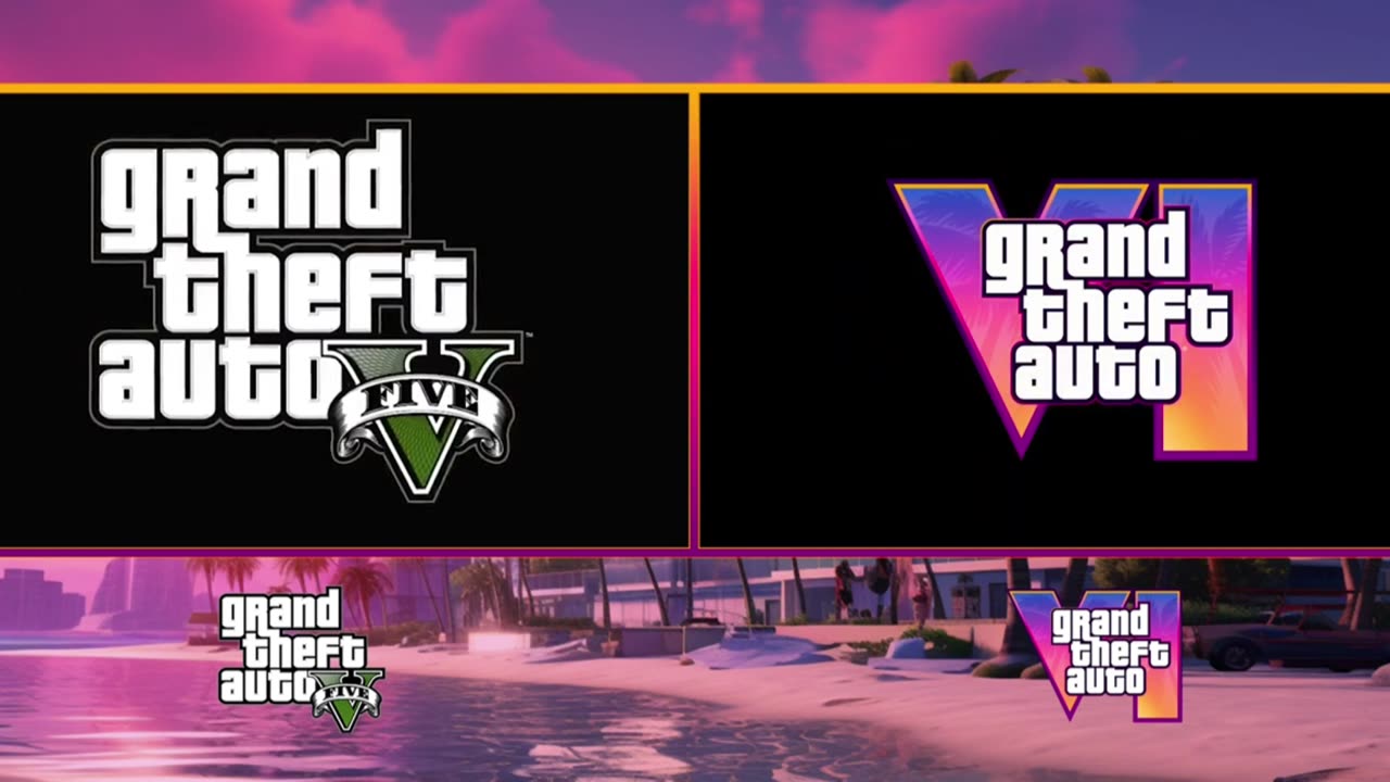 GTA VI vs GTA V - Trailer & Graphics Comparison