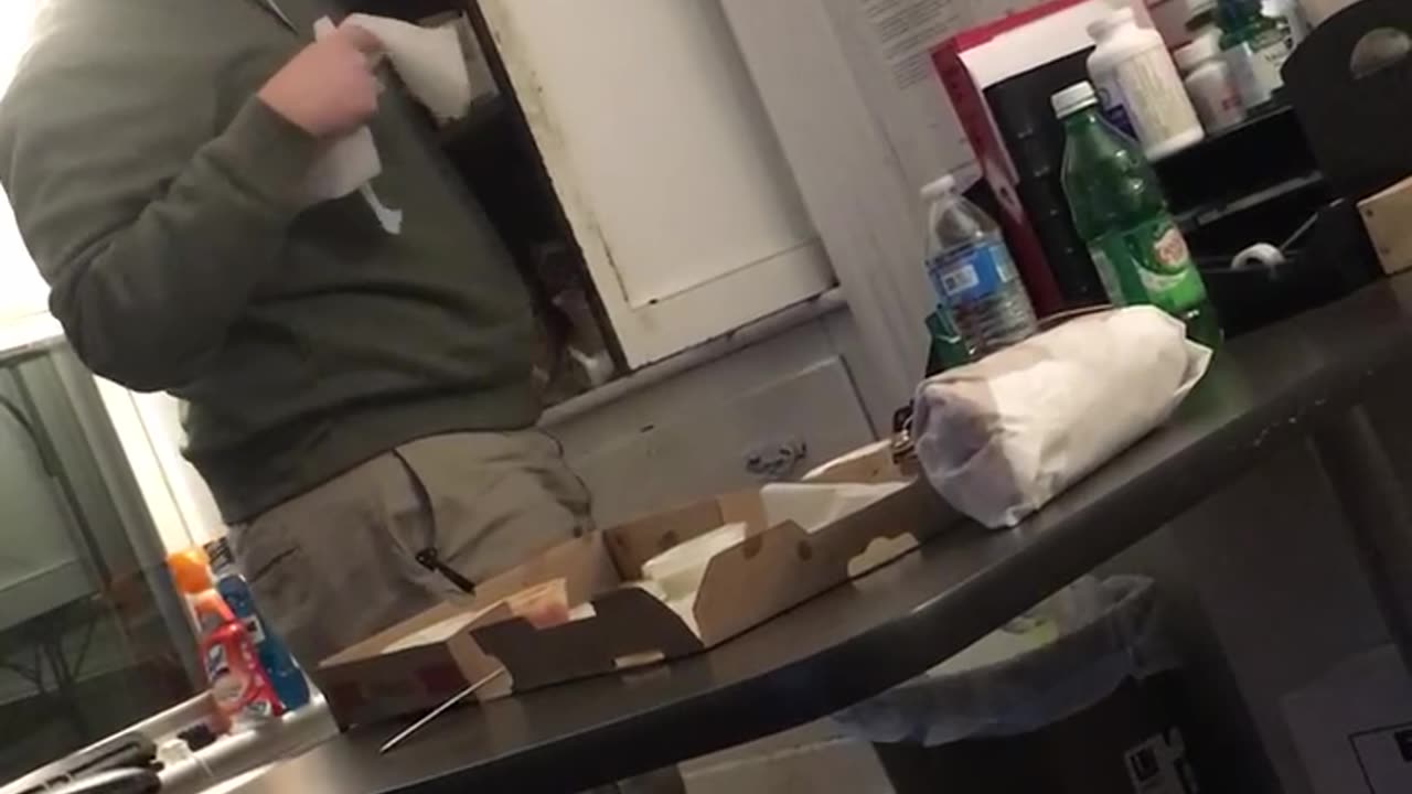 Just a couple of pals going at it