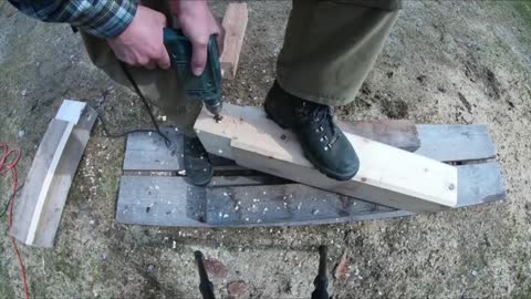 Drill A Block Of Wood