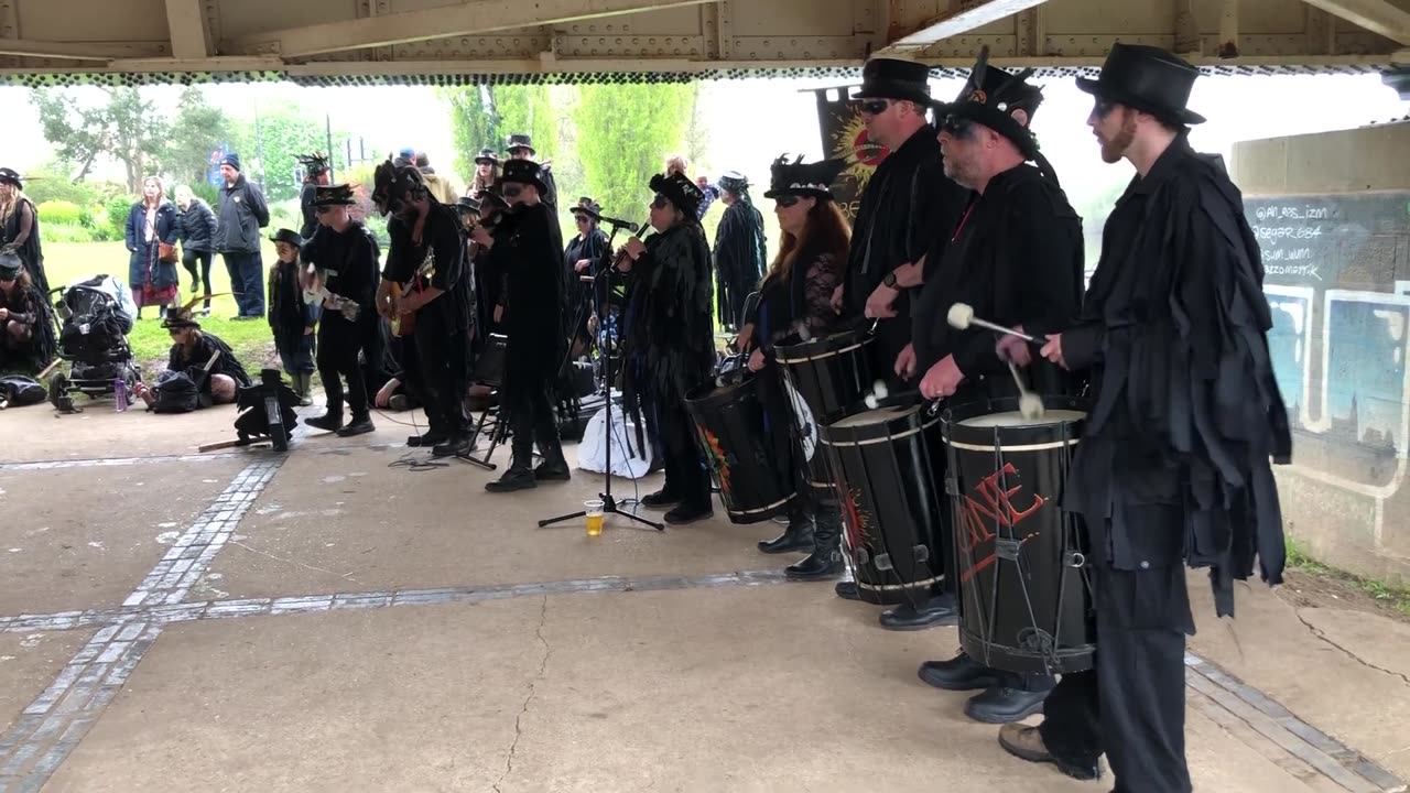 Beltane Border Morris Band - Shapeshifter - Upton Folk Festival - 2023