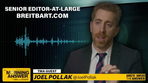 Joel Pollak Interview with Grant Stinchfield on The Morning Answer