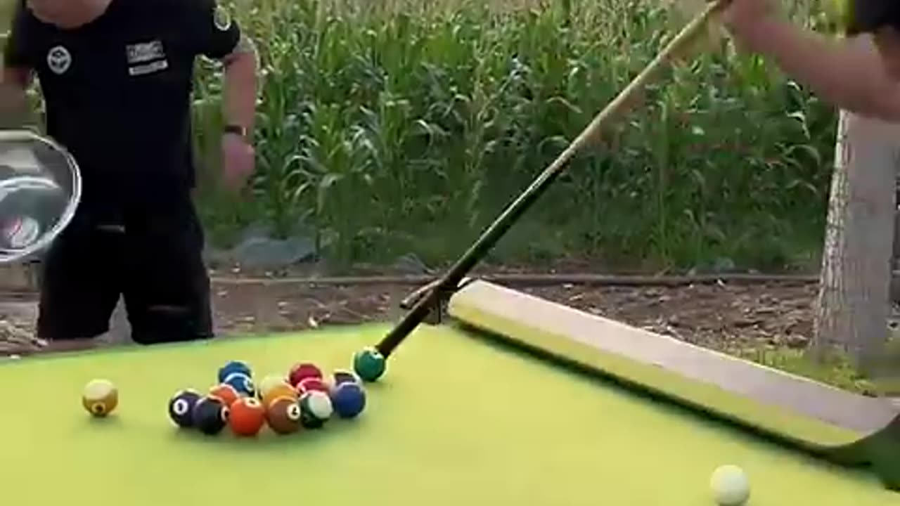 Funny video billiards million views