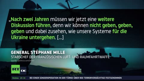 Beendigung von Lieferungen an die Ukraine?