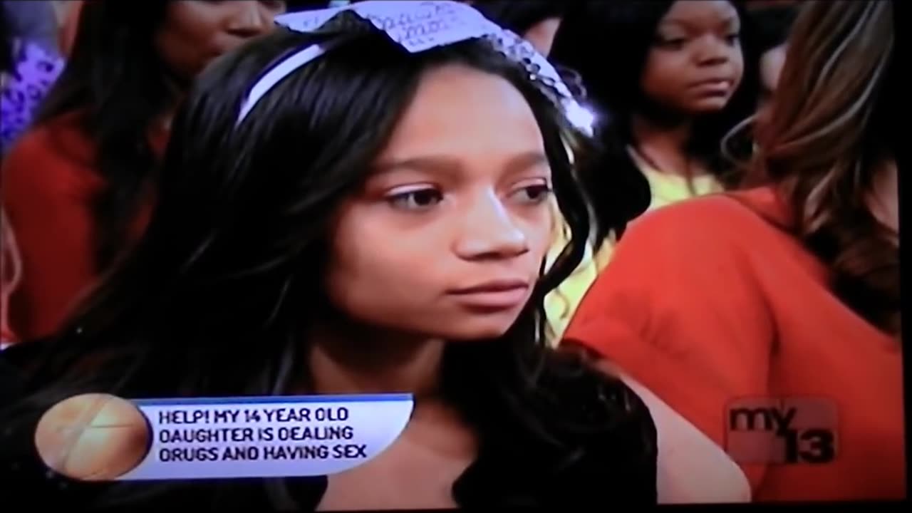 MY TEEN DAUGHTER IS OUT OF CONTROL! Self Esteem Queen on The Trisha Goddard Show