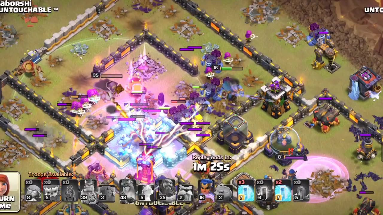 Amazing attack by coc