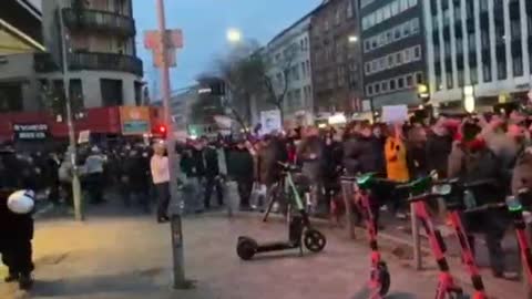 No day off from standing against covid tyranny in Germany