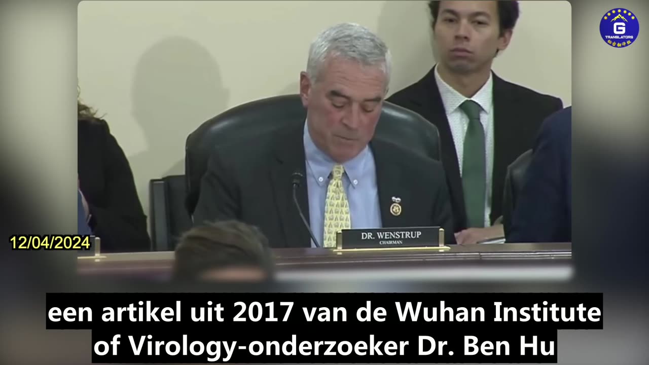 【NL】Brad Wenstrup spreekt over het eindrapport van covid19 pandemie