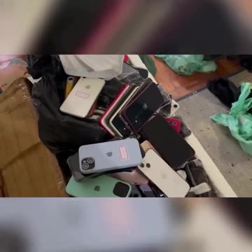 Operação da Polícia Civil apreende mais de mil celulares roubados em SP; veja vídeo