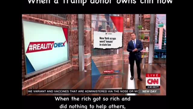 When a trump donor owns cnn now